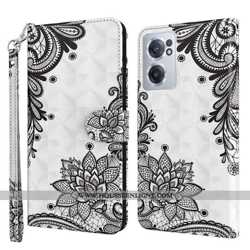 Housse OnePlus Nord CE 2 5G Motifs Noirs et Blancs