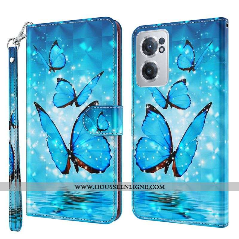 Housse OnePlus Nord CE 2 5G Papillon Aquatique