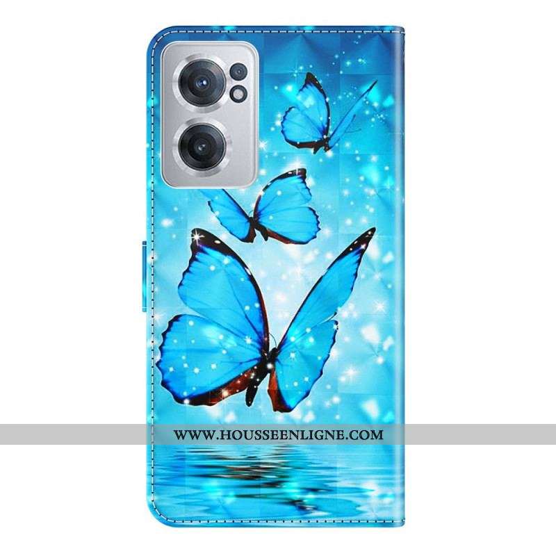Housse OnePlus Nord CE 2 5G Papillon Aquatique