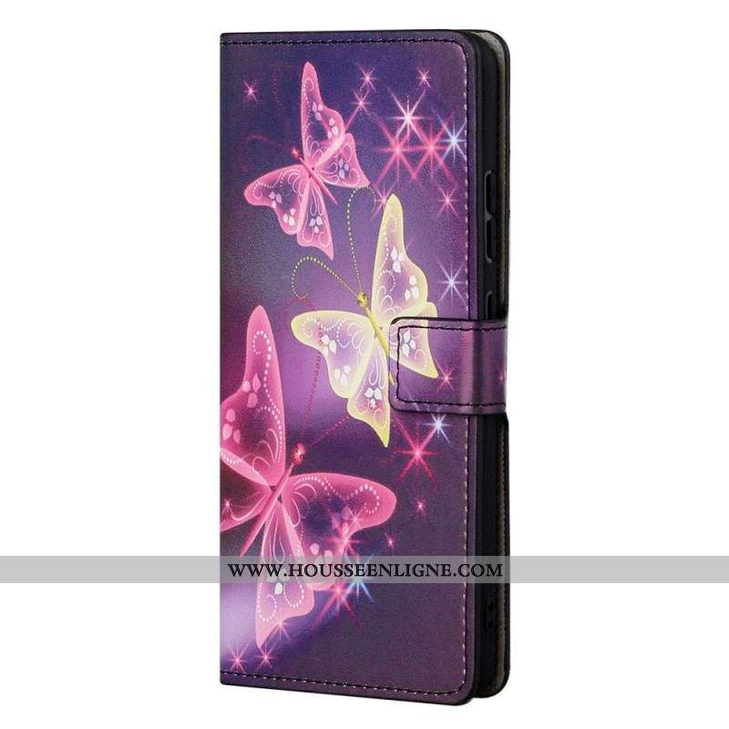 Housse OnePlus Nord CE 2 5G Papillons Néons