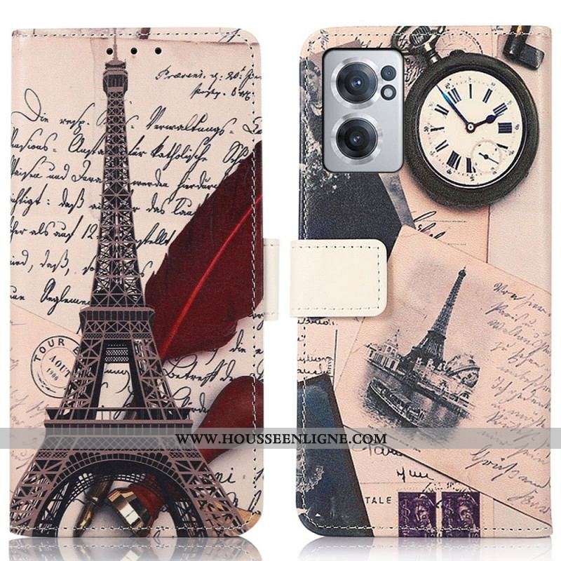 Housse OnePlus Nord CE 2 5G Paris Romantique