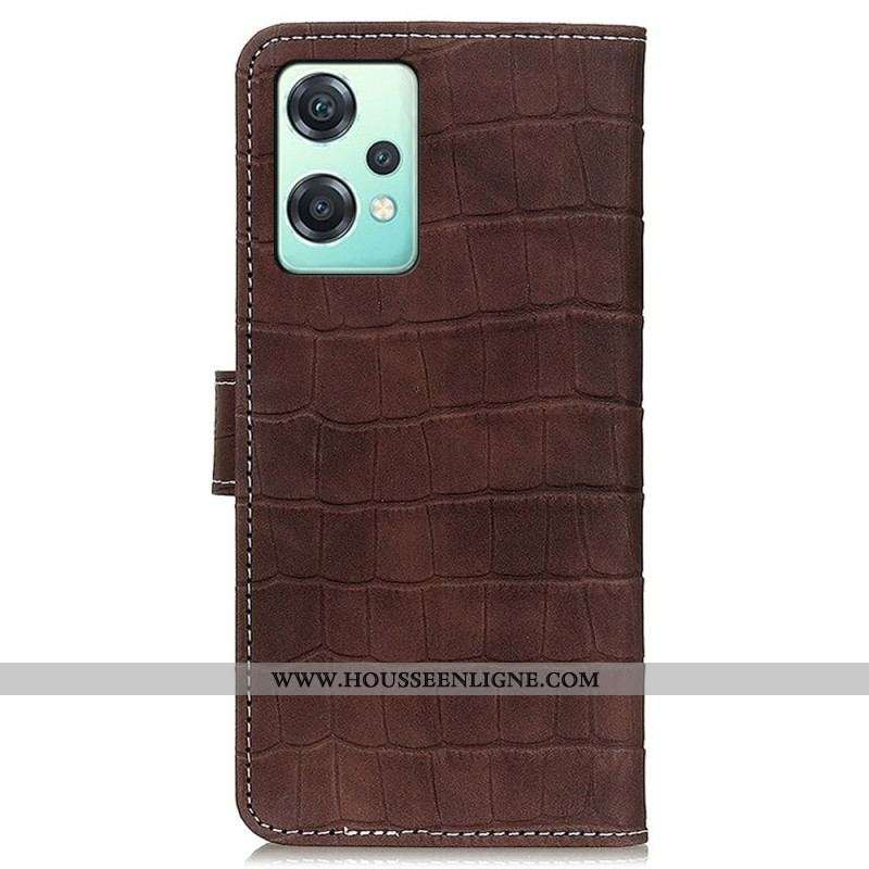 Housse OnePlus Nord CE 2 Lite 5G Crocodile