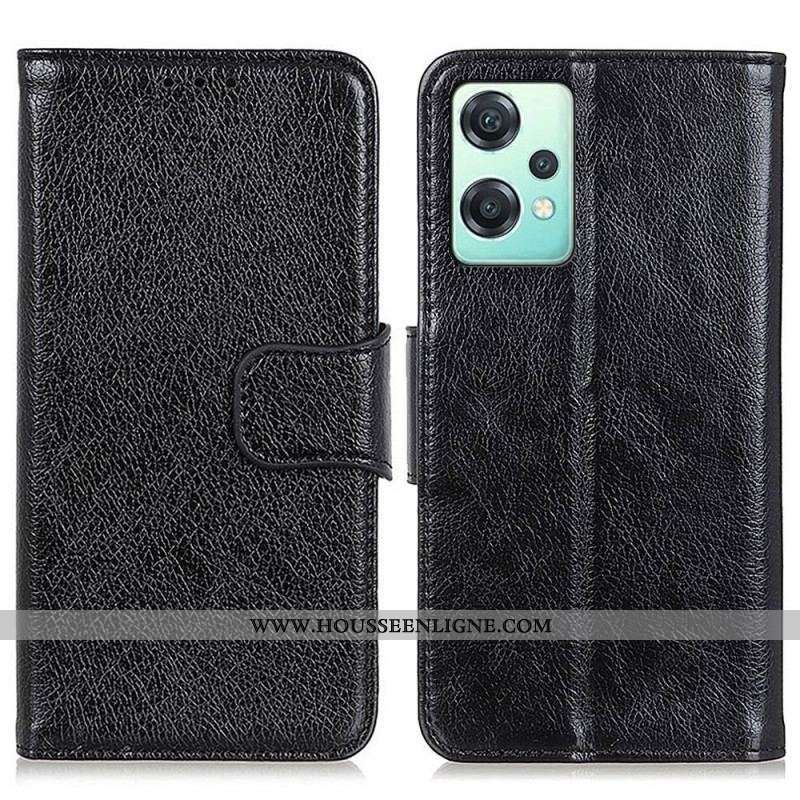 Housse OnePlus Nord CE 2 Lite 5G Cuir Fendu Nappa