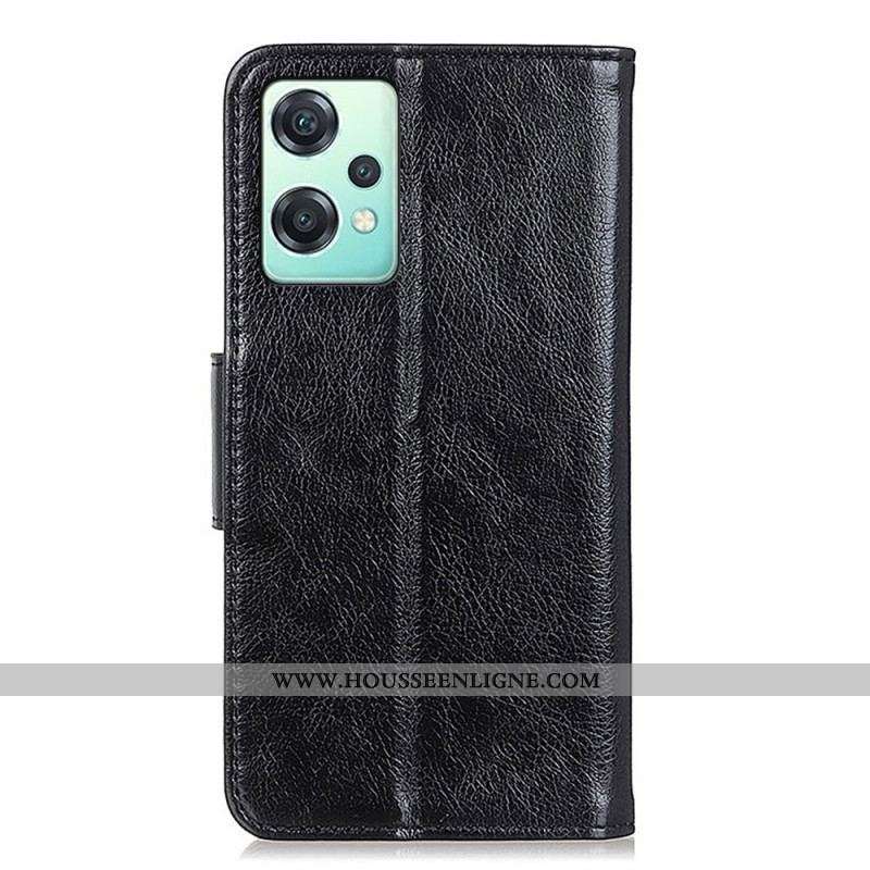 Housse OnePlus Nord CE 2 Lite 5G Cuir Fendu Nappa