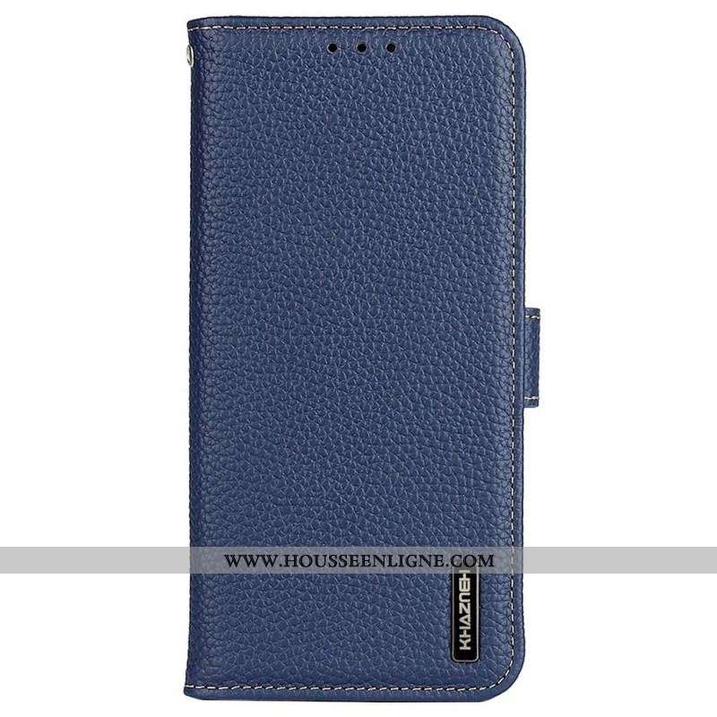 Housse OnePlus Nord CE 2 Lite 5G Cuir Litchi KHAZNEH