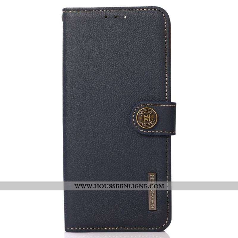 Housse OnePlus Nord CE 2 Lite 5G Cuir Véritable KHAZNEH RFID
