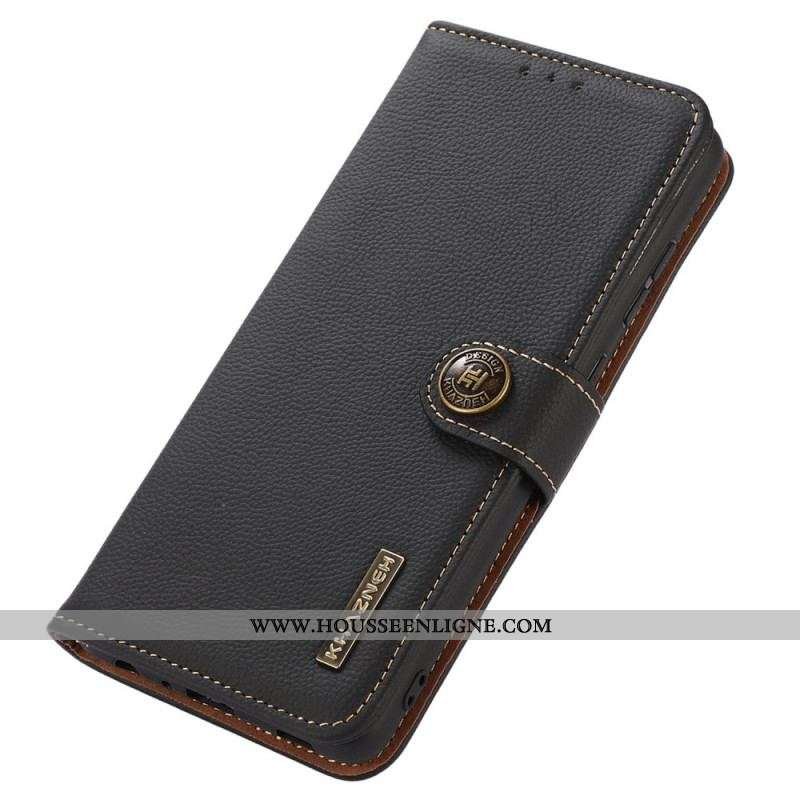 Housse OnePlus Nord CE 2 Lite 5G Cuir Véritable KHAZNEH RFID
