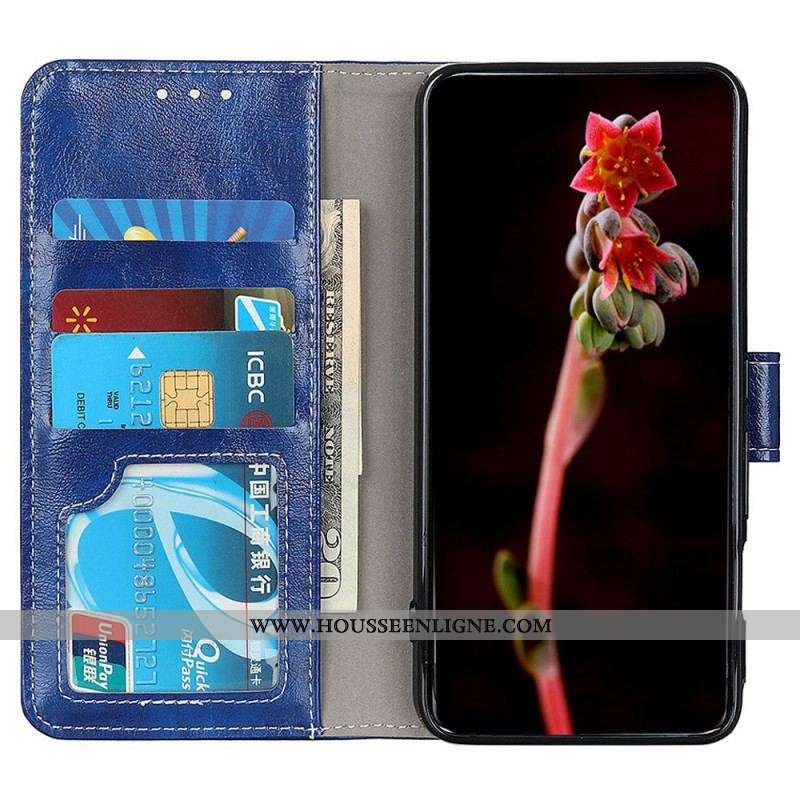 Housse OnePlus Nord CE 2 Lite 5G Simili Cuir Brillant