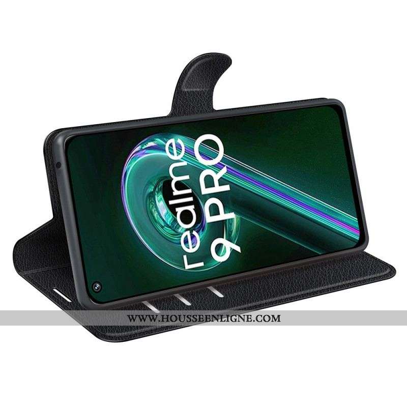 Housse OnePlus Nord CE 2 Lite 5G Simili Cuir Litchi Classique