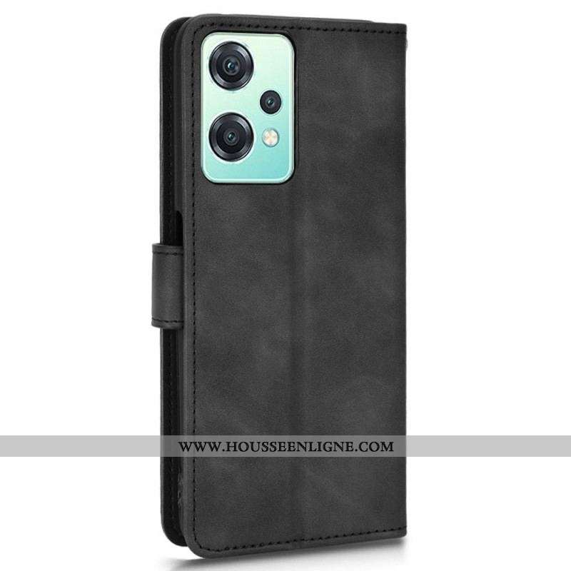 Housse OnePlus Nord CE 2 Lite 5G Simili Cuir Uni à Lanière