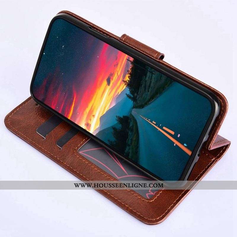 Housse OnePlus Nord CE 2 Lite 5G Simili Cuir Vintage