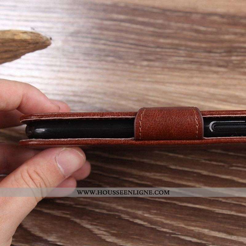 Housse OnePlus Nord CE 2 Lite 5G Simili Cuir Vintage