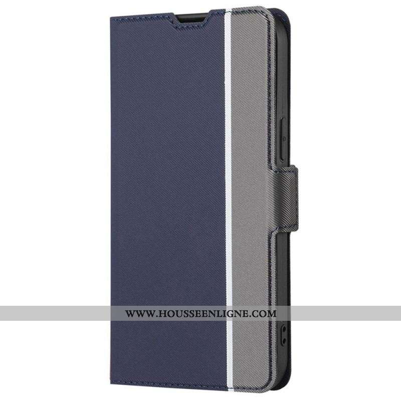 Housse OnePlus Nord CE 2 Lite 5G Style Cuir Bicolore