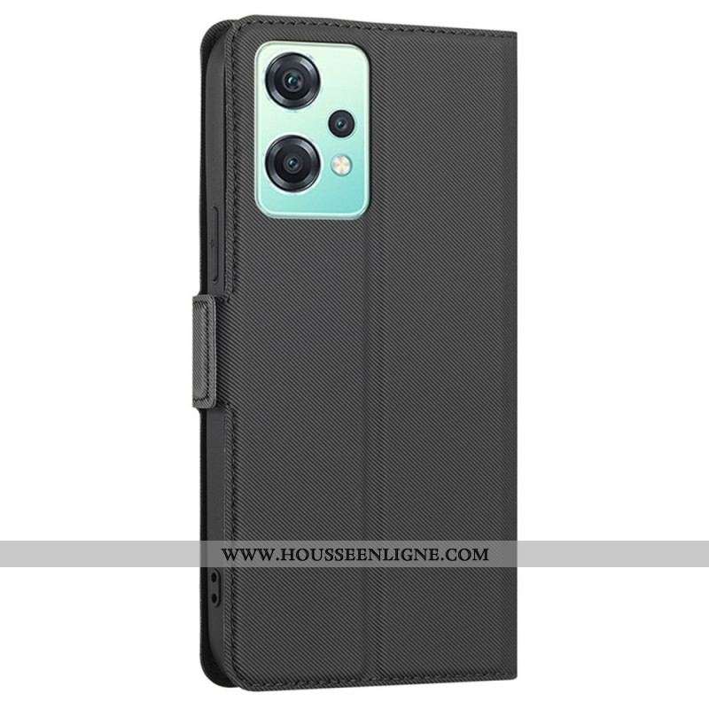 Housse OnePlus Nord CE 2 Lite 5G Style Cuir Bicolore