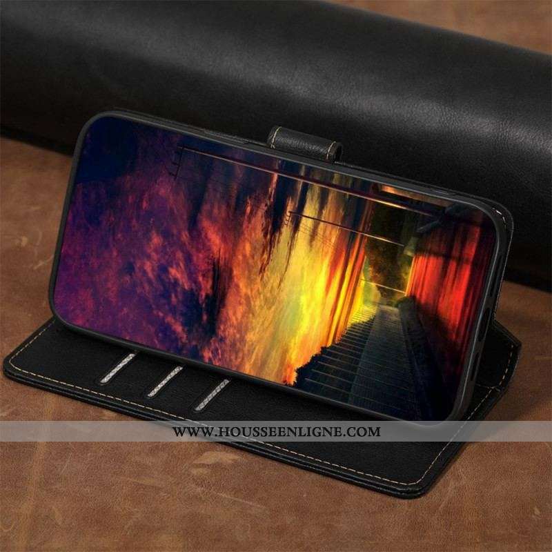 Housse OnePlus Nord CE 2 Lite 5G Style Cuir RFID