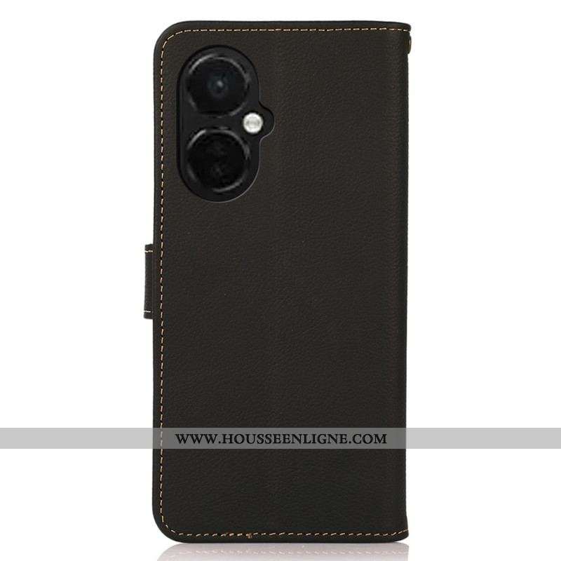 Housse OnePlus Nord CE 3 Lite 5G Cuir Véritable KHAZNEH RFID