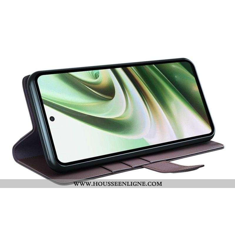 Housse OnePlus Nord CE 3 Lite 5G Cuir Véritable