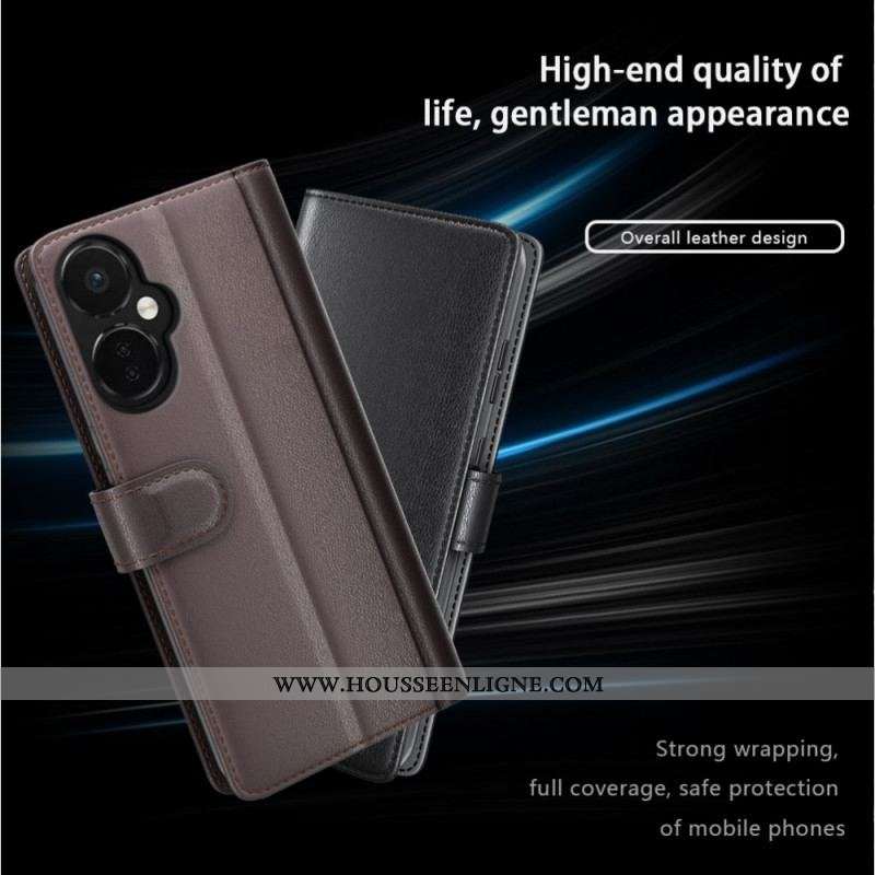 Housse OnePlus Nord CE 3 Lite 5G Cuir Véritable