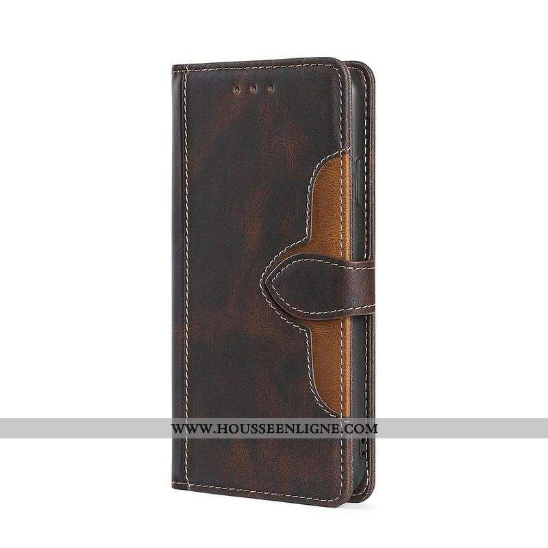 Housse OnePlus Nord CE 5G 5G Simili Cuir Bicolore Stylish