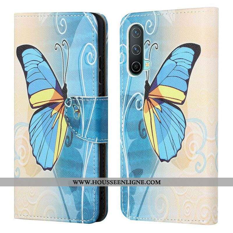 Housse OnePlus Nord CE 5G Butterflies