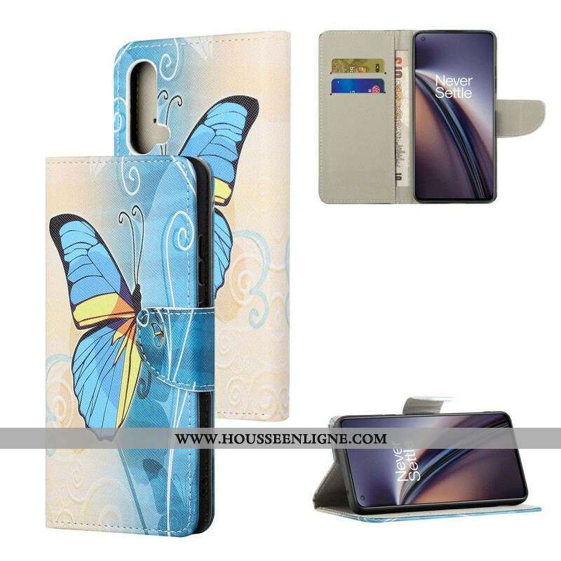 Housse OnePlus Nord CE 5G Butterflies