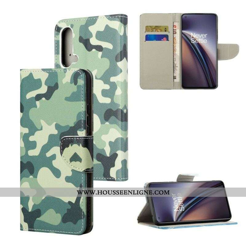 Housse OnePlus Nord CE 5G Camouflage Militaire