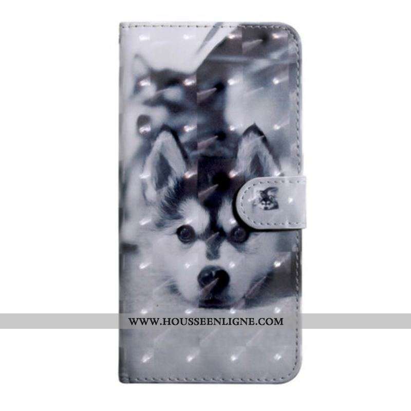 Housse OnePlus Nord CE 5G Chien Noir et Blanc