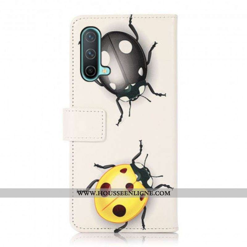 Housse OnePlus Nord CE 5G Coccinelles