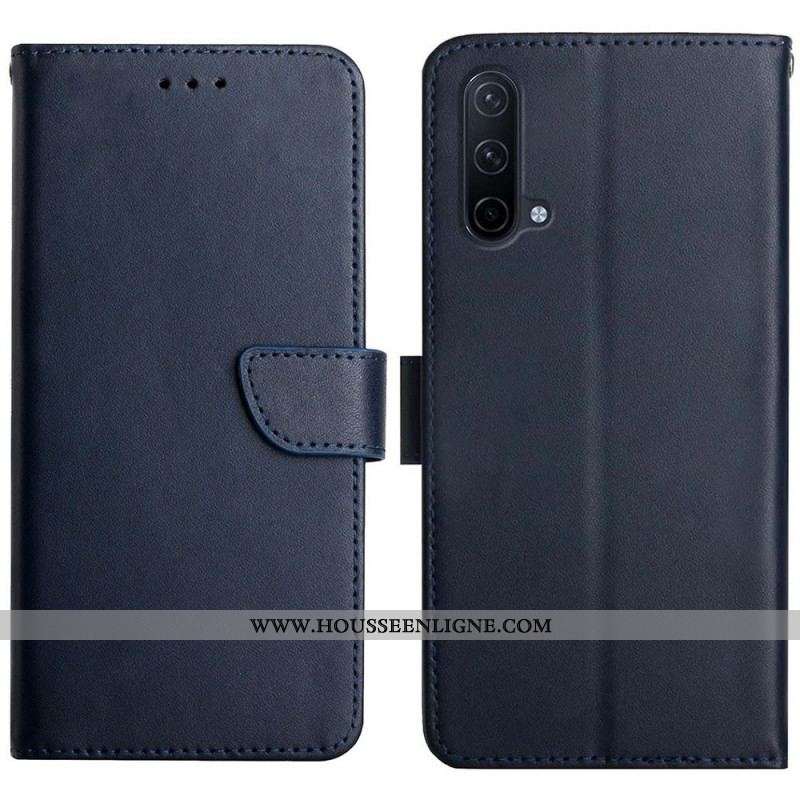 Housse OnePlus Nord CE 5G Cuir Nappa Véritable