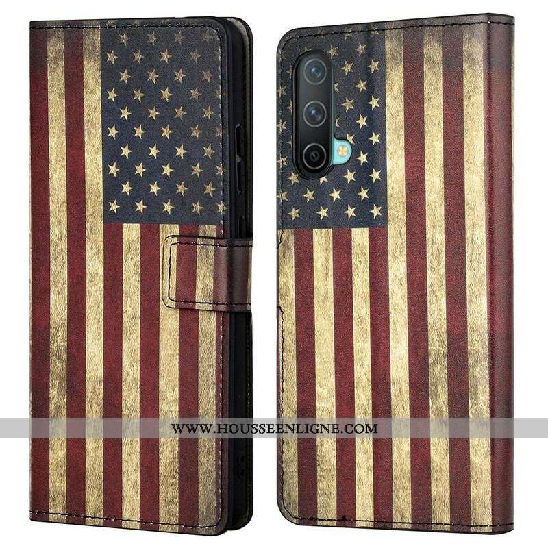 Housse OnePlus Nord CE 5G Drapeau Américain
