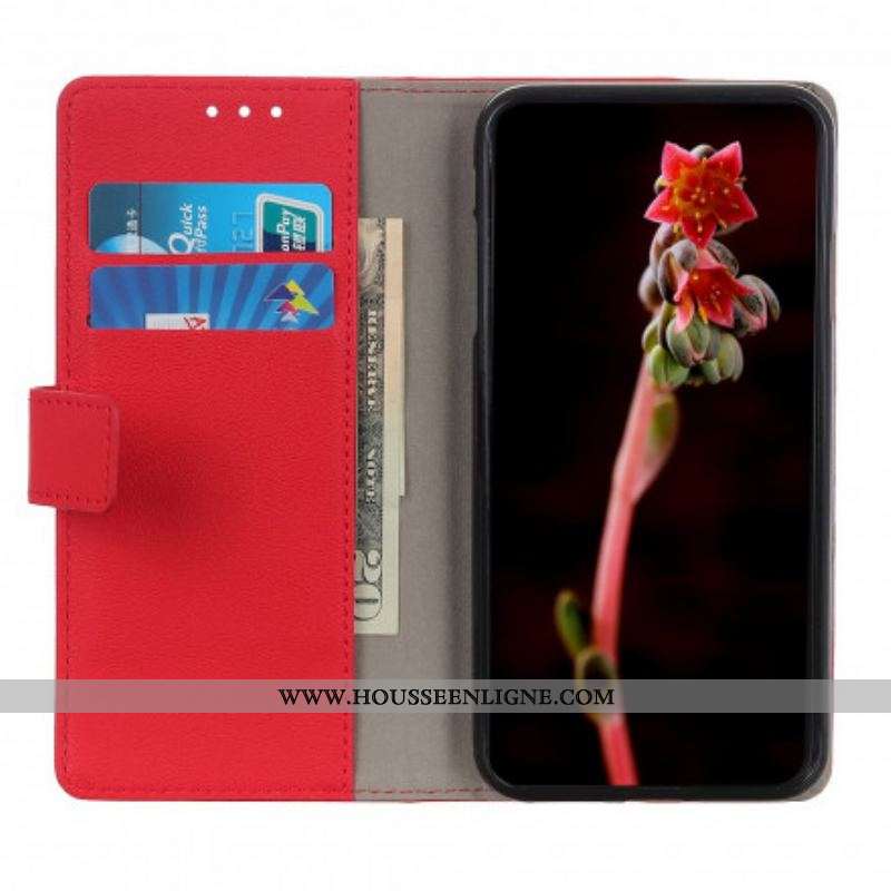 Housse OnePlus Nord CE 5G Effet Cuir Classique