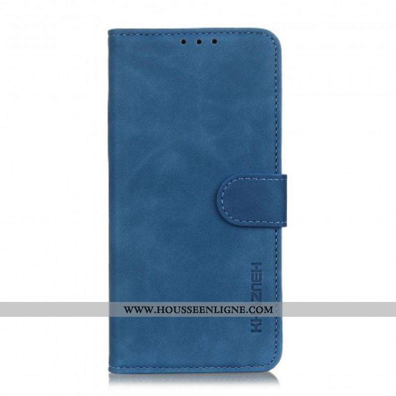 Housse OnePlus Nord CE 5G Effet Cuir Vintage KHAZNEH