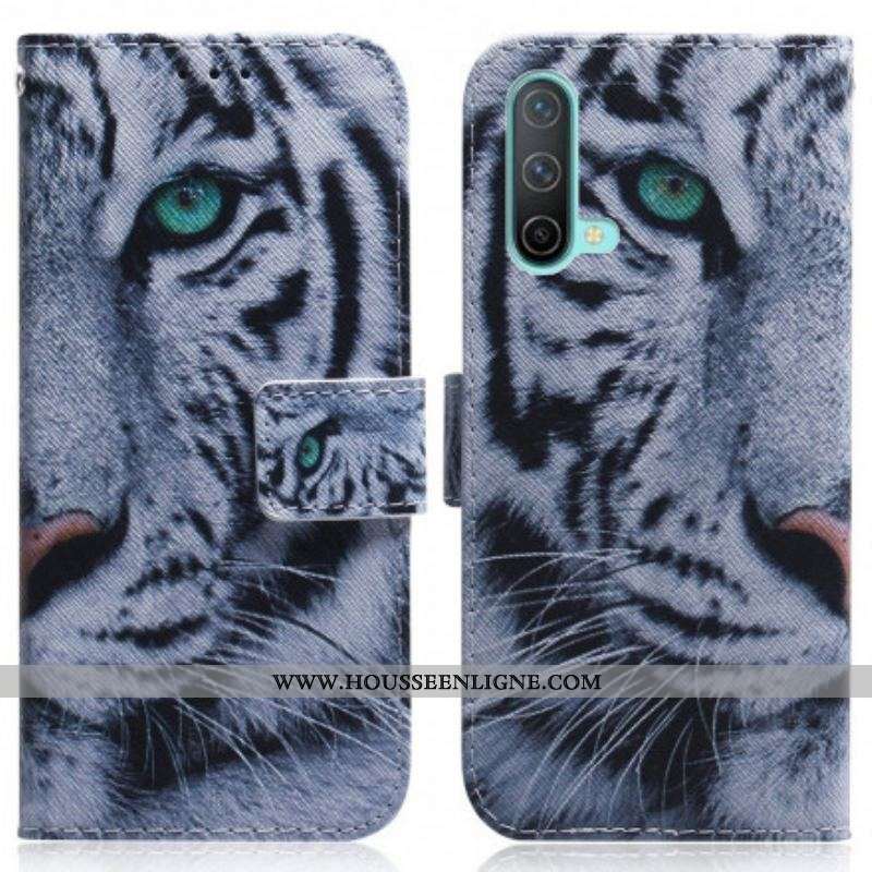 Housse OnePlus Nord CE 5G Face de Tigre
