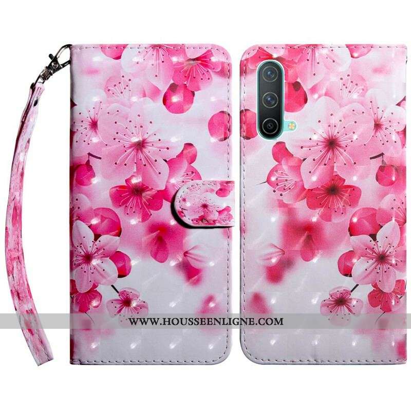 Housse OnePlus Nord CE 5G Fleurs Roses