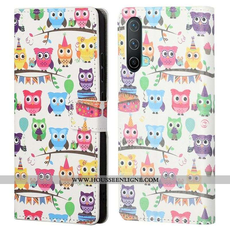 Housse OnePlus Nord CE 5G Hibou Multiples