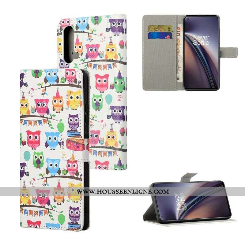 Housse OnePlus Nord CE 5G Hibou Multiples