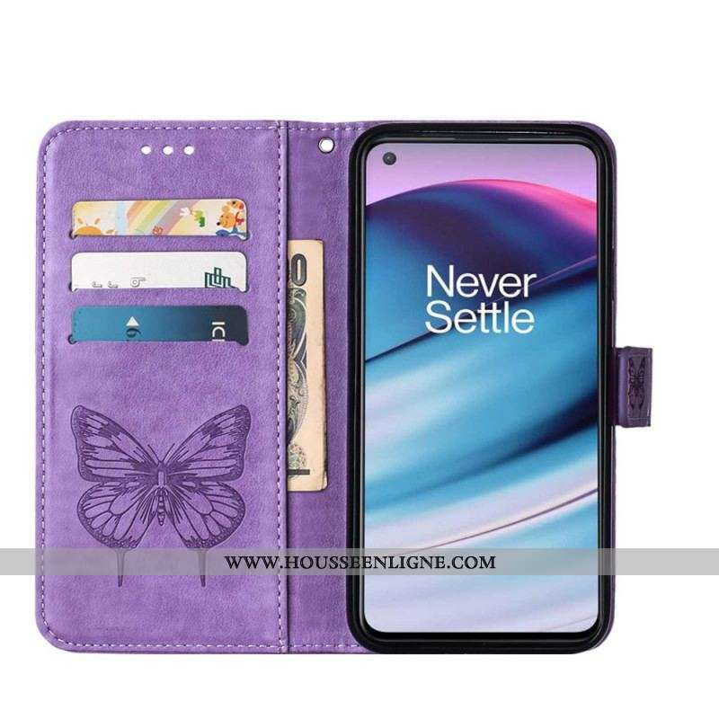 Housse OnePlus Nord CE 5G Papillon Design