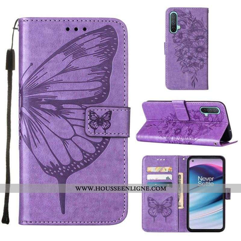 Housse OnePlus Nord CE 5G Papillon Design