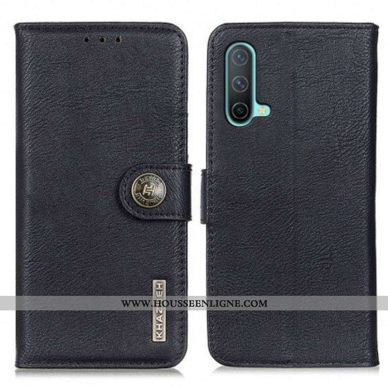 Housse OnePlus Nord CE 5G Simili Cuir KHAZNEH