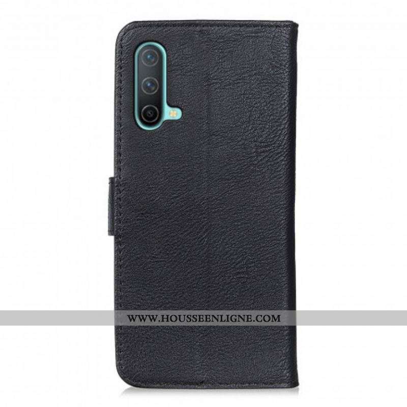 Housse OnePlus Nord CE 5G Simili Cuir KHAZNEH