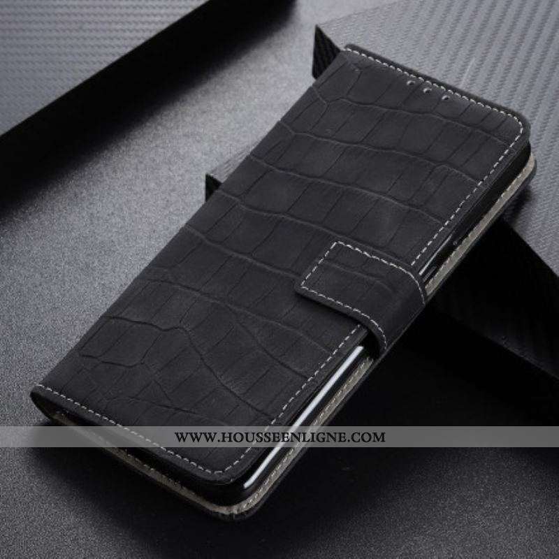 Housse OnePlus Nord CE 5G Style Peau de Crocodile Vintage