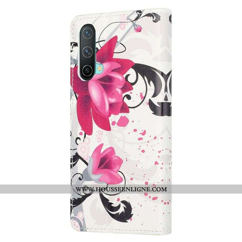 Housse OnePlus Nord CE 5G Tropical Flowers