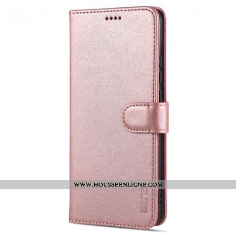 Housse Oppo A15 AZNS Effet Cuir