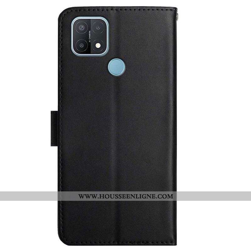 Housse Oppo A15 Cuir Nappa Véritable