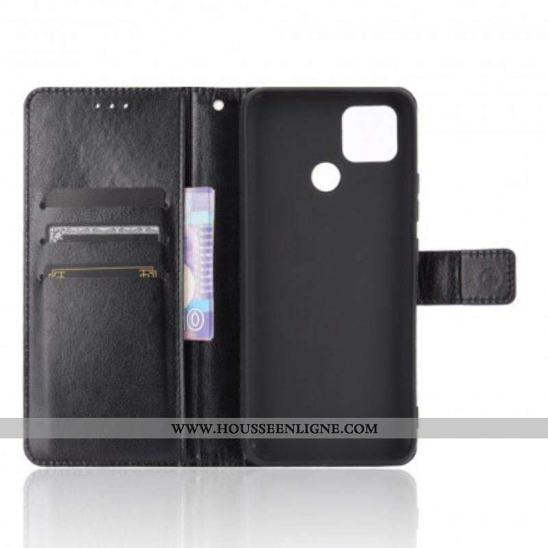 Housse Oppo A15 Simili Cuir Flashy