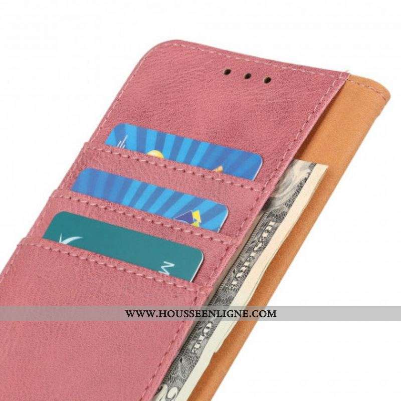 Housse Oppo A15 Simili Cuir KHAZNEH