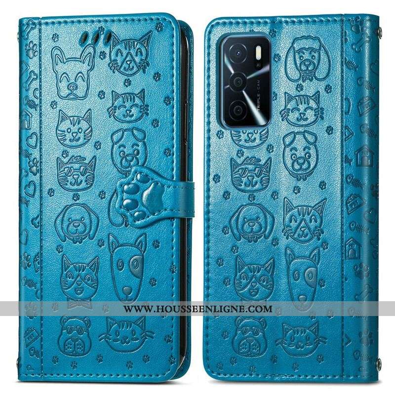 Housse Oppo A16 / A16s Animaux Animés