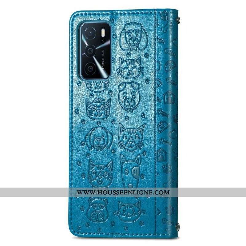 Housse Oppo A16 / A16s Animaux Animés