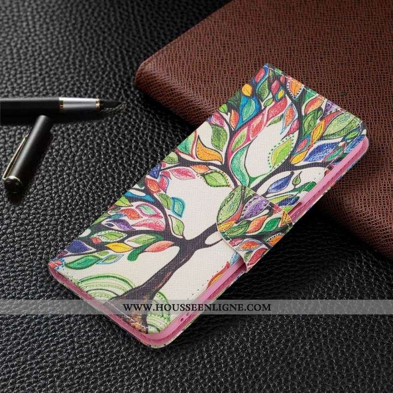 Housse Oppo A16 / A16s Arbre Coloré