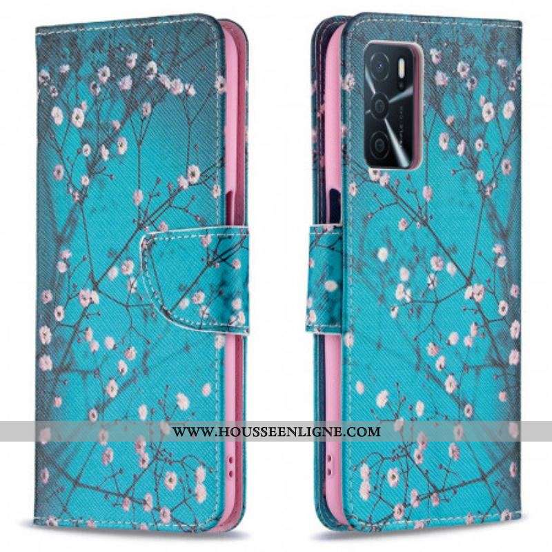 Housse Oppo A16 / A16s Arbre en Fleurs
